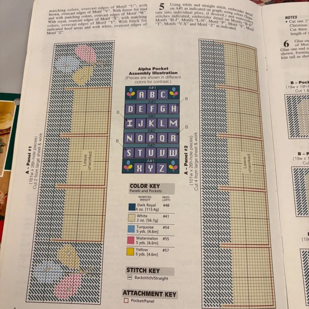 3 Quick Count‎ Plastic Canvas Project Books Alpha Pockets Southwest Quick Easy